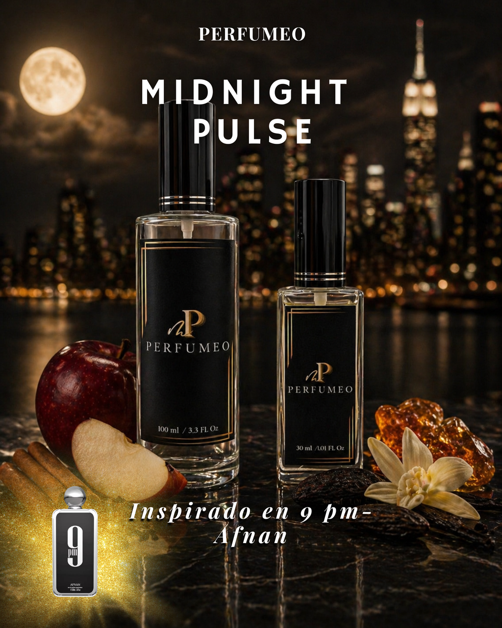 Perfumeo: Midnight Pulse - 9 PM | Afnan