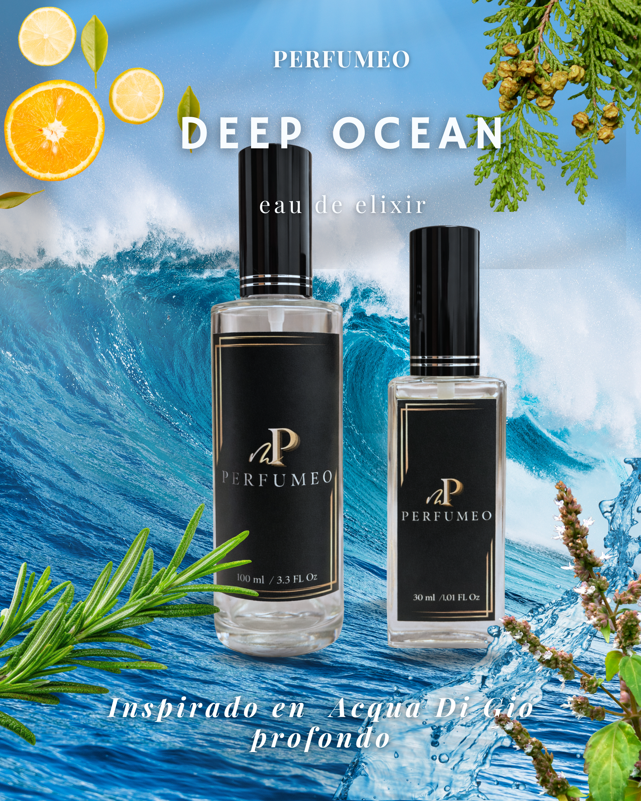 PERFUMEO: Deep Ocean | Acqua Di Giò Profondo – Giorgio Armani